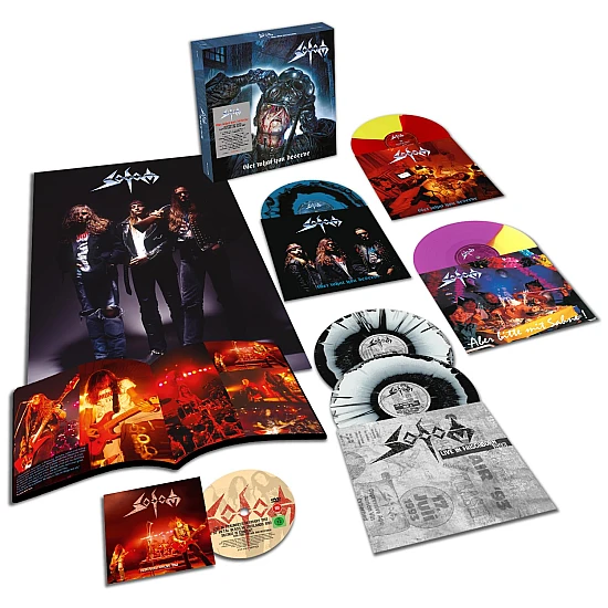 Sodom - Get What You Deserve (Limited Edition) Box Set 5 LP + 1 DVD