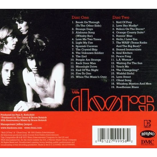 The Doors - The Very Best Of The Doors 2 CD