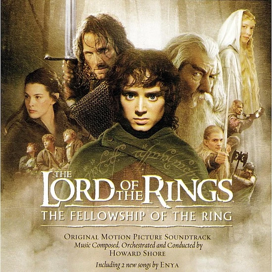 The Lord Of The Rings: The Fellowship Of The Ring Soundtrack CD