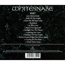 Whitesnake - 1987 (30th Anniversary) CD