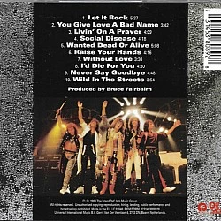 Bon Jovi - Slippery When Wet CD