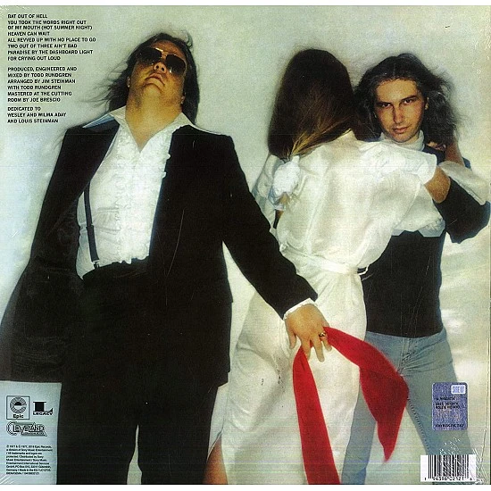 Meat Loaf - Bat Out Of Hell (Clear Renkli) Plak LP