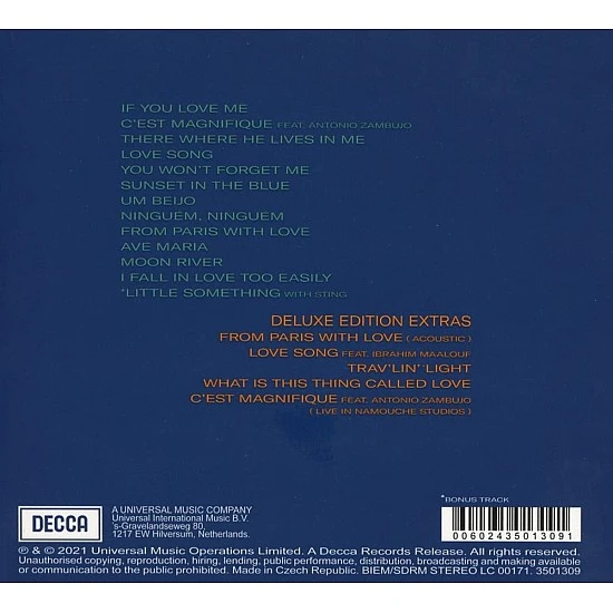 Melody Gardot - Sunset In The Blue Deluxe CD +Bonus