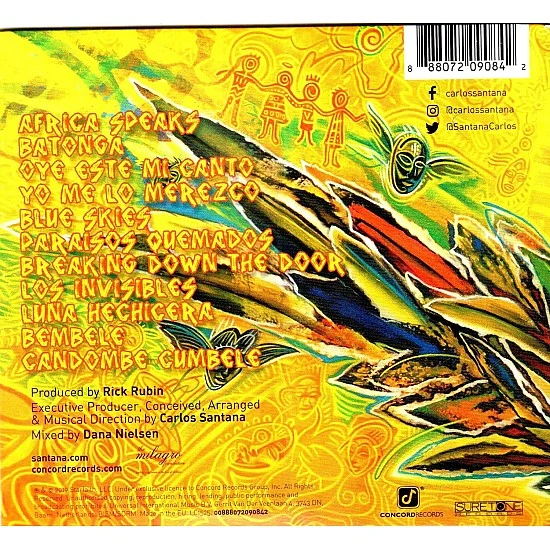 Santana - Africa Speaks CD