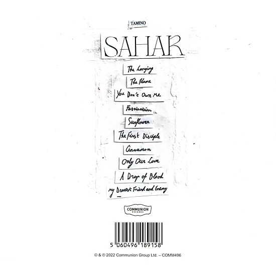 Tamino - Sahar CD