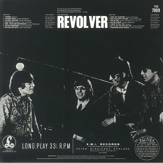 The Beatles - Revolver (Remix) Plak LP