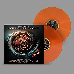 London Music Works, Nick Squires - Music from House of the Dragon (Orange Coloured Vinyl) Plak 2 LP