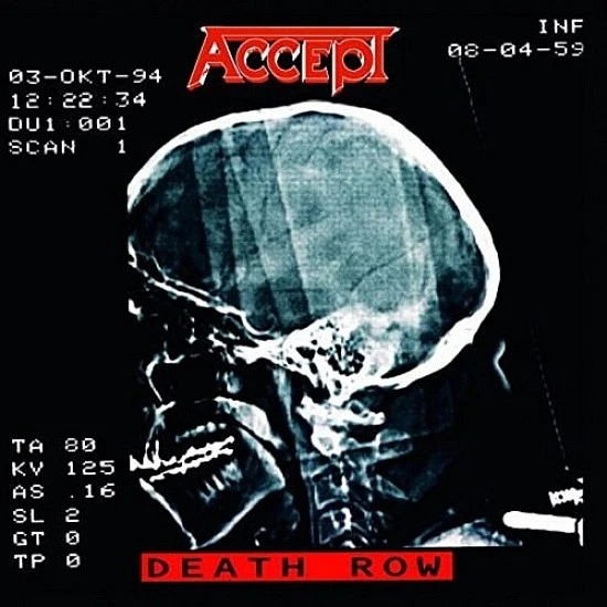Accept - Death Row Plak 2 LP