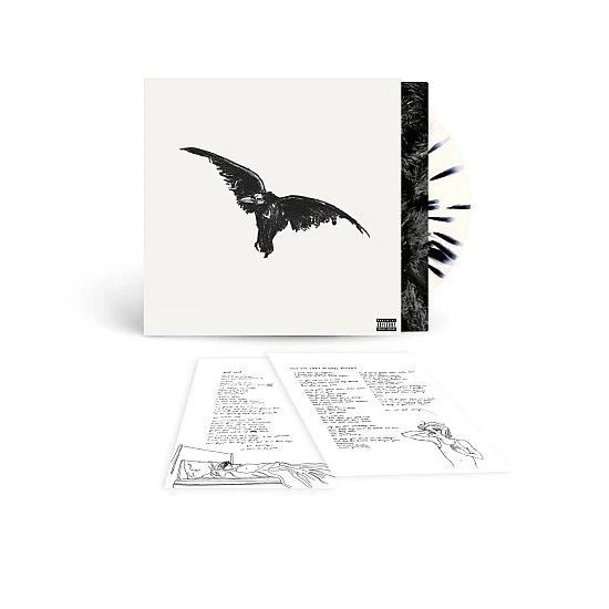 Conan Gray - Kid Krow, Decomposed (White With Black Splatter) Plak LP