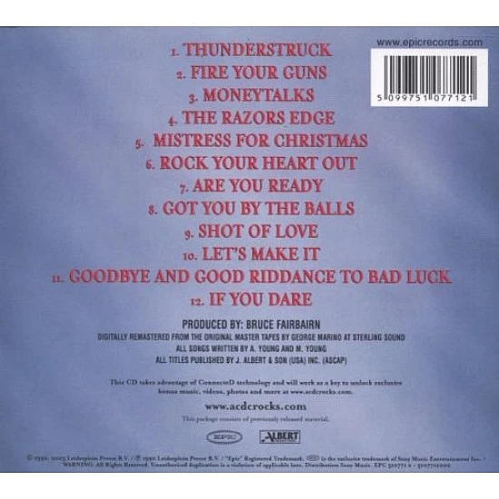 AC/DC - The Razors Edge CD