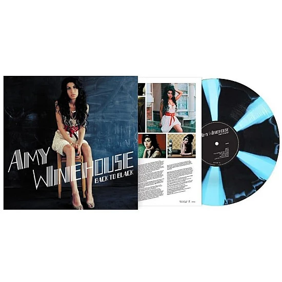 Amy Winehouse - Back to Black (Black And Blue Cornetto) Plak LP