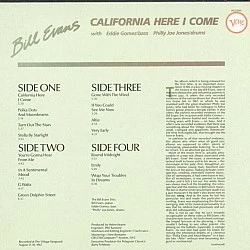 Bill Evans - California Here I Come Digipak 2 CD