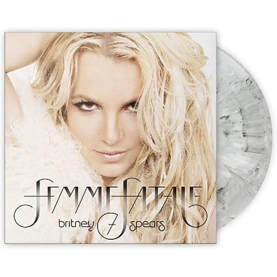 Britney Spears - Femme Fatale (Gri Mermer Renkli) Plak LP