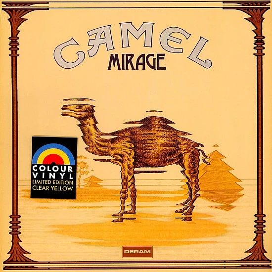 Camel - Mirage (Yellow Transparent) Plak LP