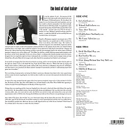 Chet Baker - The Best Of Plak LP