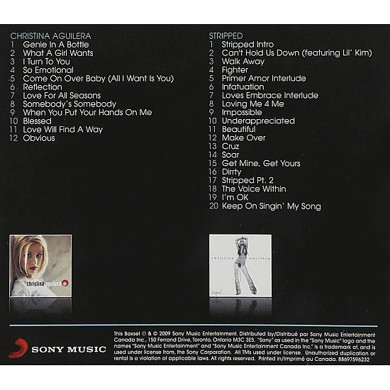 Christina Aguilera - Christina Aguilera - Stripped (Box Set) 2 CD
