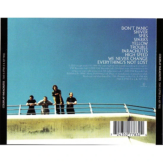 Coldplay - Parachutes CD
