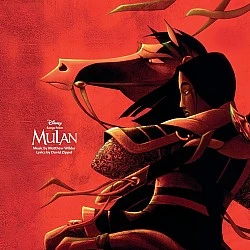 Disney Songs From Mulan - Soundtrack (Kırmızı - Siyah Renkli) Plak LP 