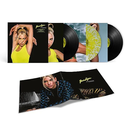 Dua Lipa - Future Nostalgia (Clear w/ Yellow Splatter) Plak 3 LP