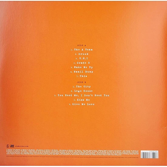 Ed Sheeran - Plus Plak LP