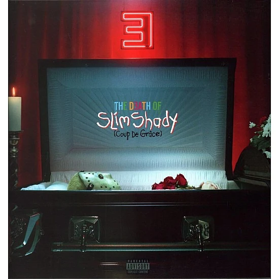 Eminem - The Death Of Slim Shady (Coup De Grâce) (Blue - Red Vinyl) Plak 2 LP