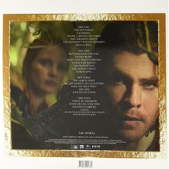 James Newton Howard - The Huntsman Winter's War (Beyaz ve Altın Renkli) Plak 2LP