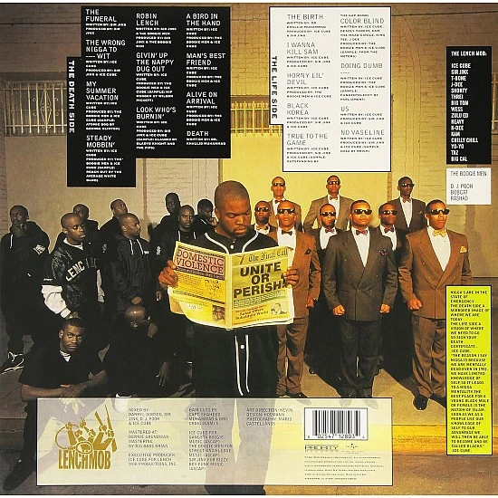 Ice Cube - Death Certificate Plak LP