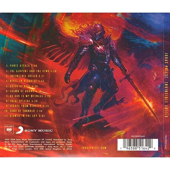 Judas Priest - Invincible Shield CD