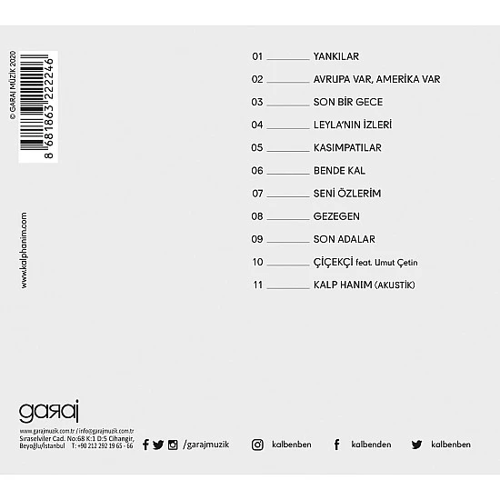 Kalben - Kalp Hanım CD