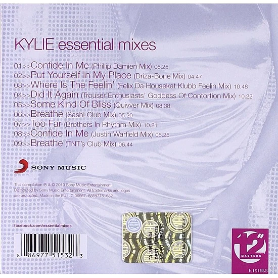 Kylie Minogue - Essential Mixes CD