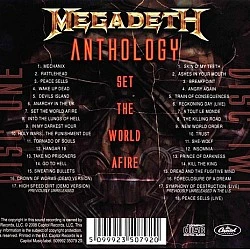 Megadeth - Anthology: Set The World Afire 2 CD
