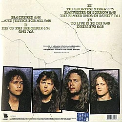 Metallica - And Justice For All Plak 2 LP