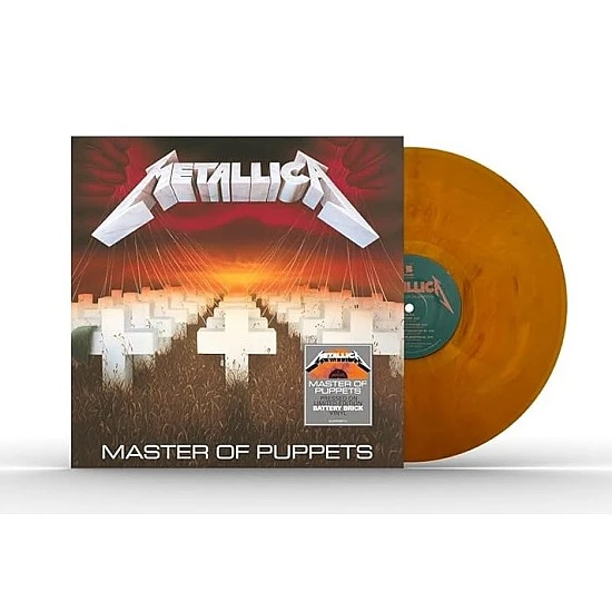 Metallica - Master Of Puppets (Red Battery Brick) Plak LP