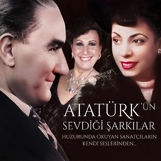 Müzeyyen Senar ve Safiye Ayla - Atatürk'ün Sevdiği Şarkılar Plak 2 LP