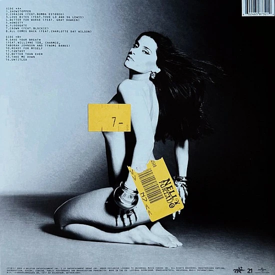Nelly Furtado - 7 (Exclusive - Crystal Clear) Plak  LP