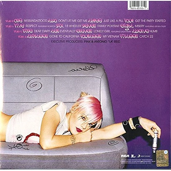 P!NK ‎/ Pink - Missundaztood Plak 2 LP