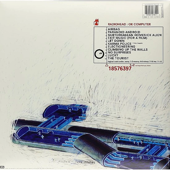 Radiohead - OK Computer Plak 2 LP
