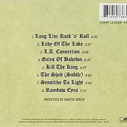 Rainbow - Long Live Rock 'N' Roll CD