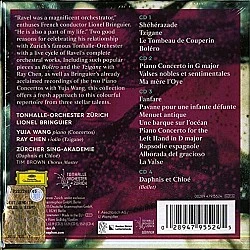Yuja Wang - Ravel - Complete Orchestral Works 4 CD