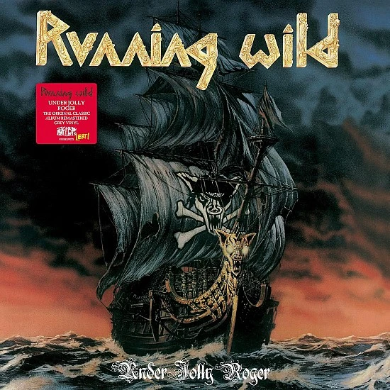 Running Wild - Under Jolly Roger (Grey) Plak LP