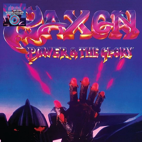 Saxon - Power & The Glory (Blue / Purple Swirl) Plak LP