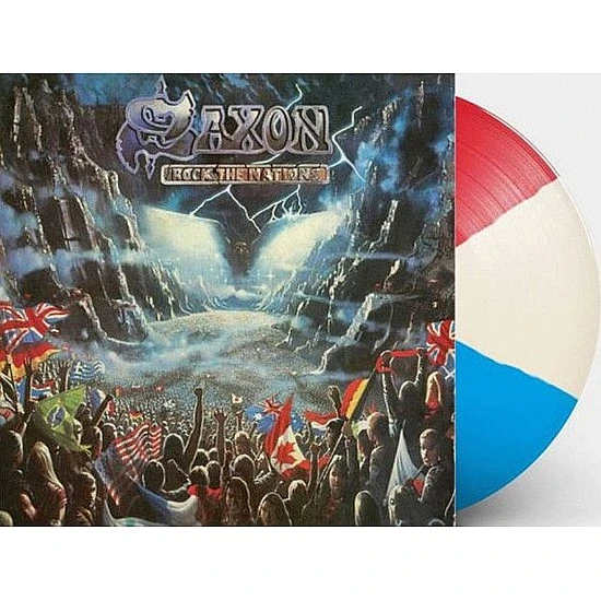Saxon - Rock The Nations (Tri-coloured) Plak LP