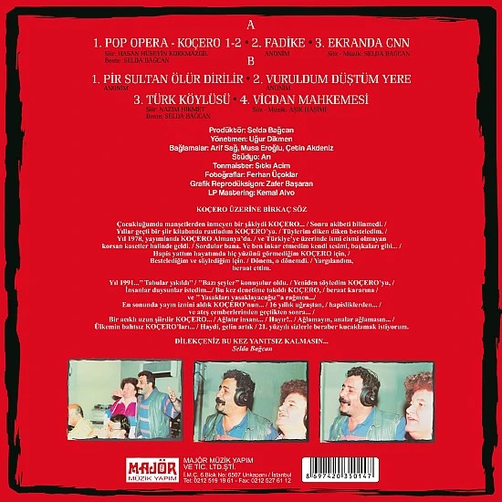 Selda Bağcan & Ahmet Kaya - Koçero Plak LP