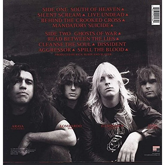 Slayer - South Of Heaven Plak LP