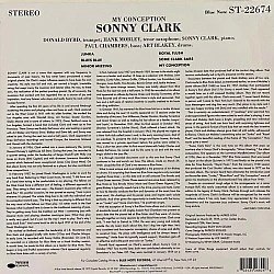 Sonny Clark - My Conception (Audiophile) Plak LP Blue Note Tone Poet