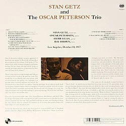 Stan Getz  - Stan Getz And The Oscar Peterson Trio Plak LP