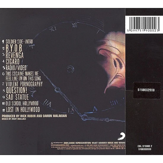 System Of A Down - Mezmerize CD