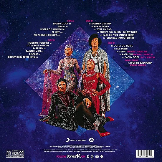 Boney M. - The Magic Of Boney M. (Best of) Renkli Plak 2 LP