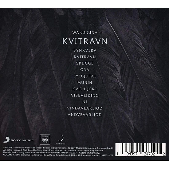Wardruna - Kvitravn CD