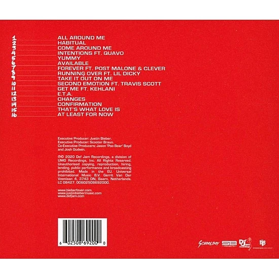 Justin Bieber - Changes CD